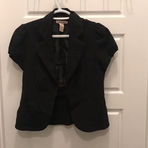 Short sleeve blazer
